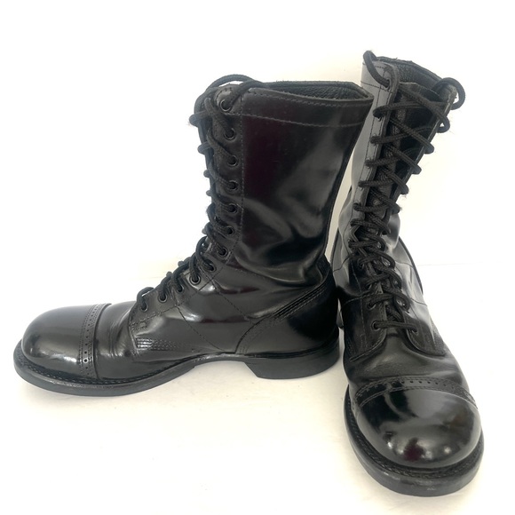 Men’s Corcoran 10” Original Jump Boot Black Leather Size 11.5D - Picture 3 of 9